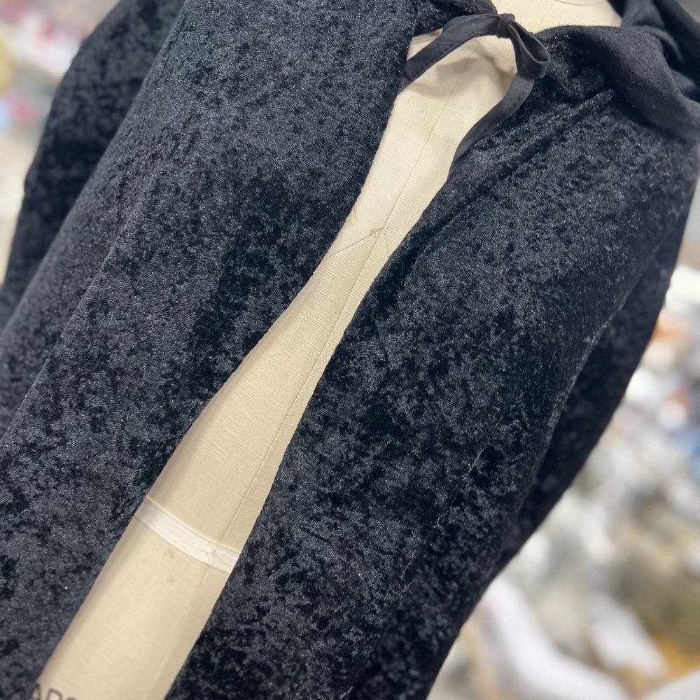 Black Hooded Cape
